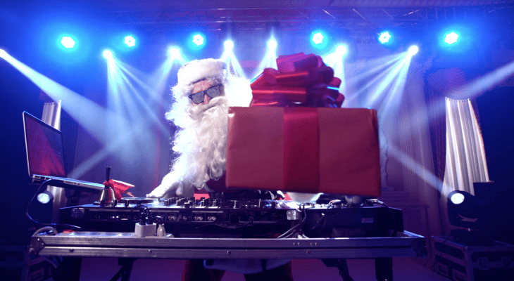 Top 10 Ideas to Achieve Digital Marketing Success in 2019 8 a Dj Dressed as Santa Claus