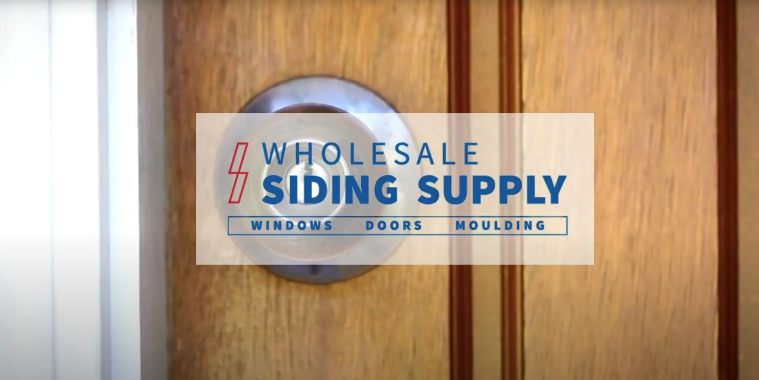 Construction Materials Supplier - Door Background Video